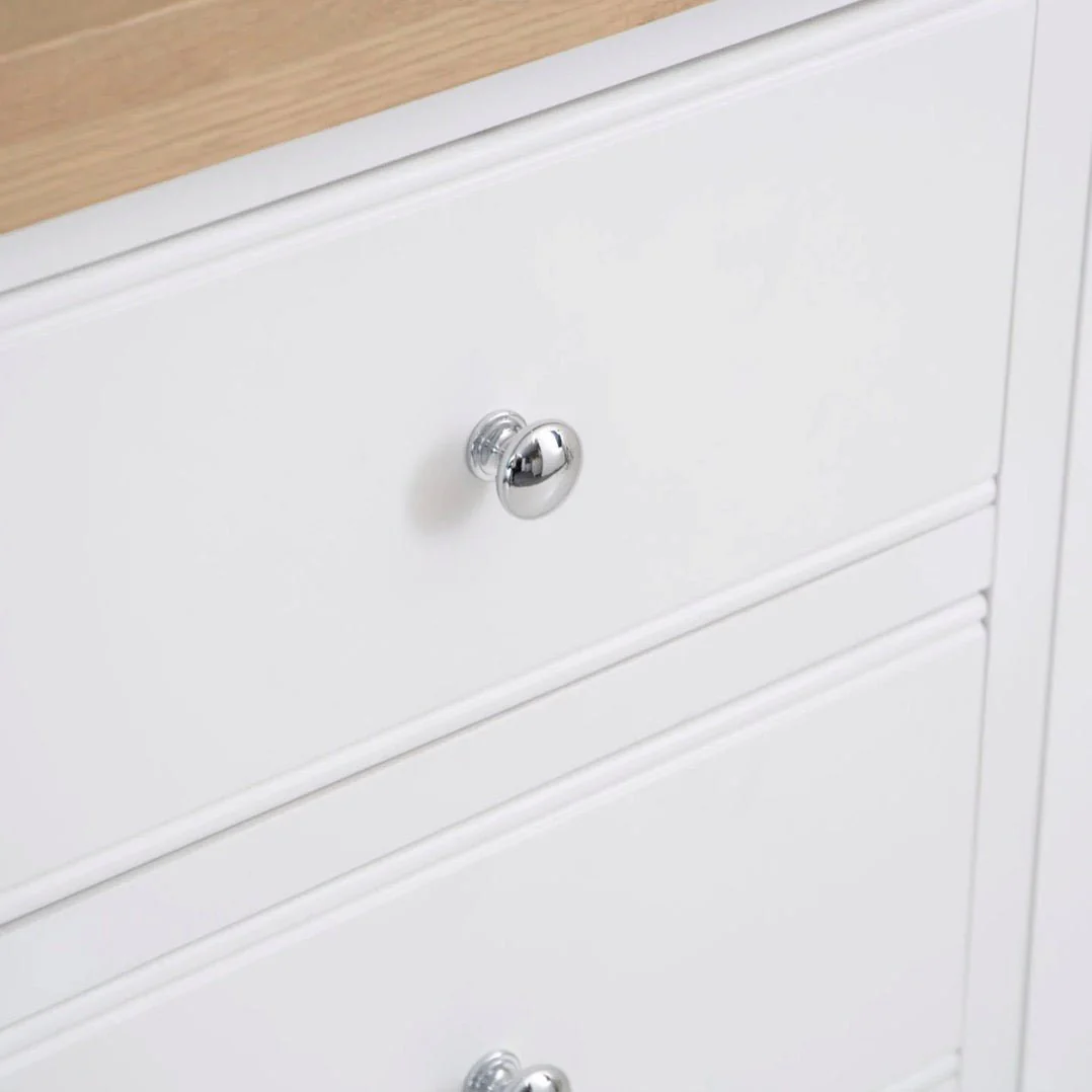 Clanfield White 4 Door Sideboard - Image 8