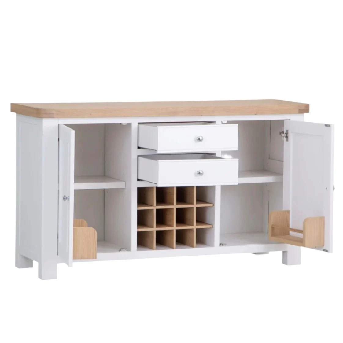 Clanfield White Large Sideboard - Image 3