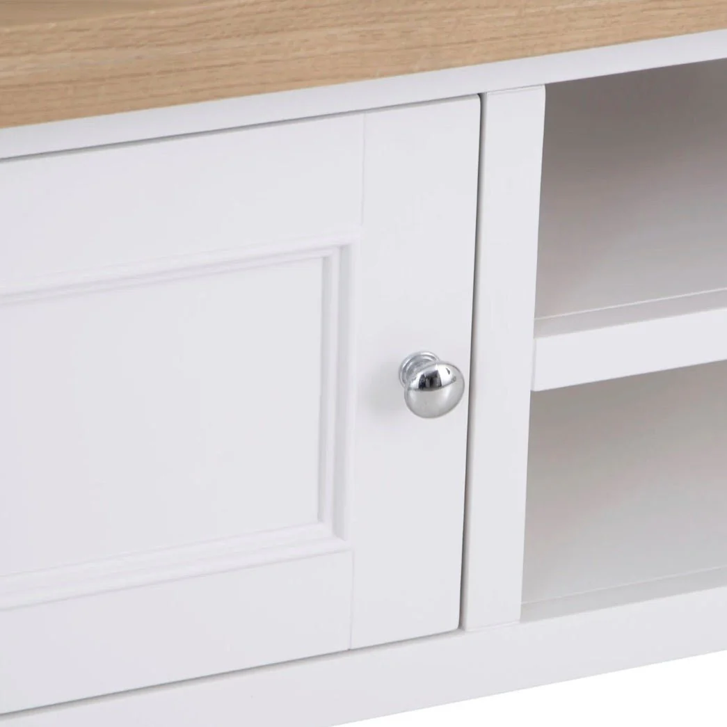 Clanfield White Large TV Unit - Image 6