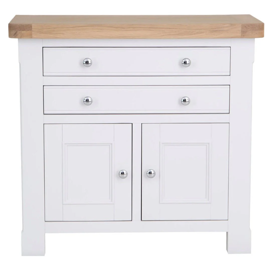 Clanfield White Small Sideboard - Image 4