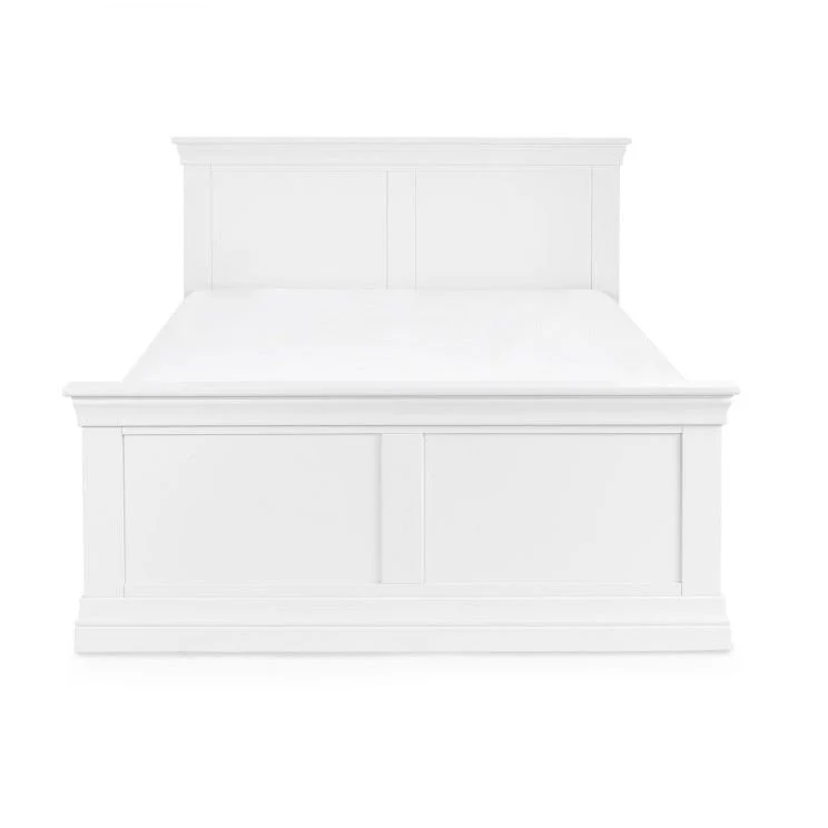 Clermont White Bed Frame (Various Sizes) - Image 5