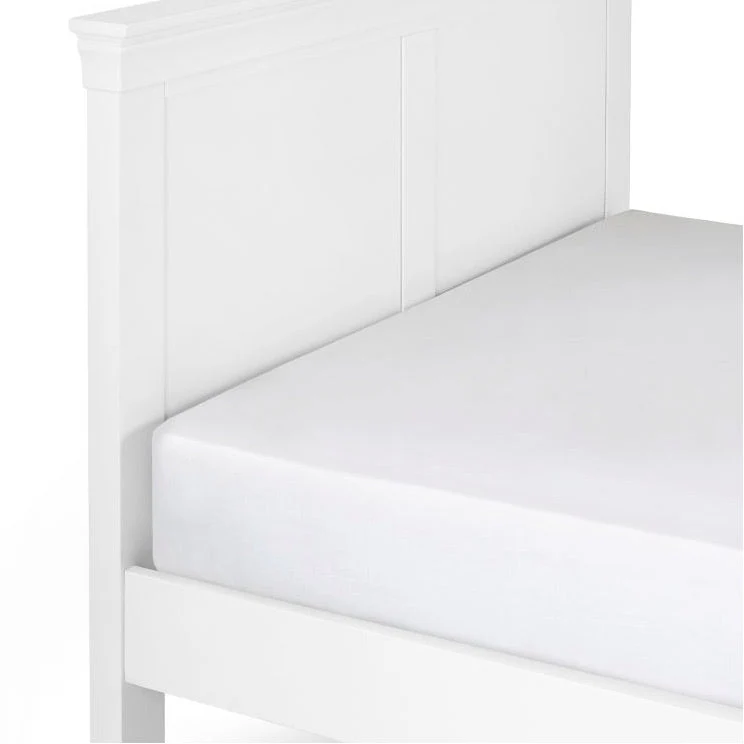Clermont White Bed Frame (Various Sizes) - Image 6