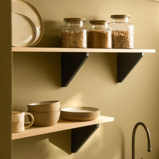 Clockhouse Carbon Oak Shelf - 2 Sizes - Image 3