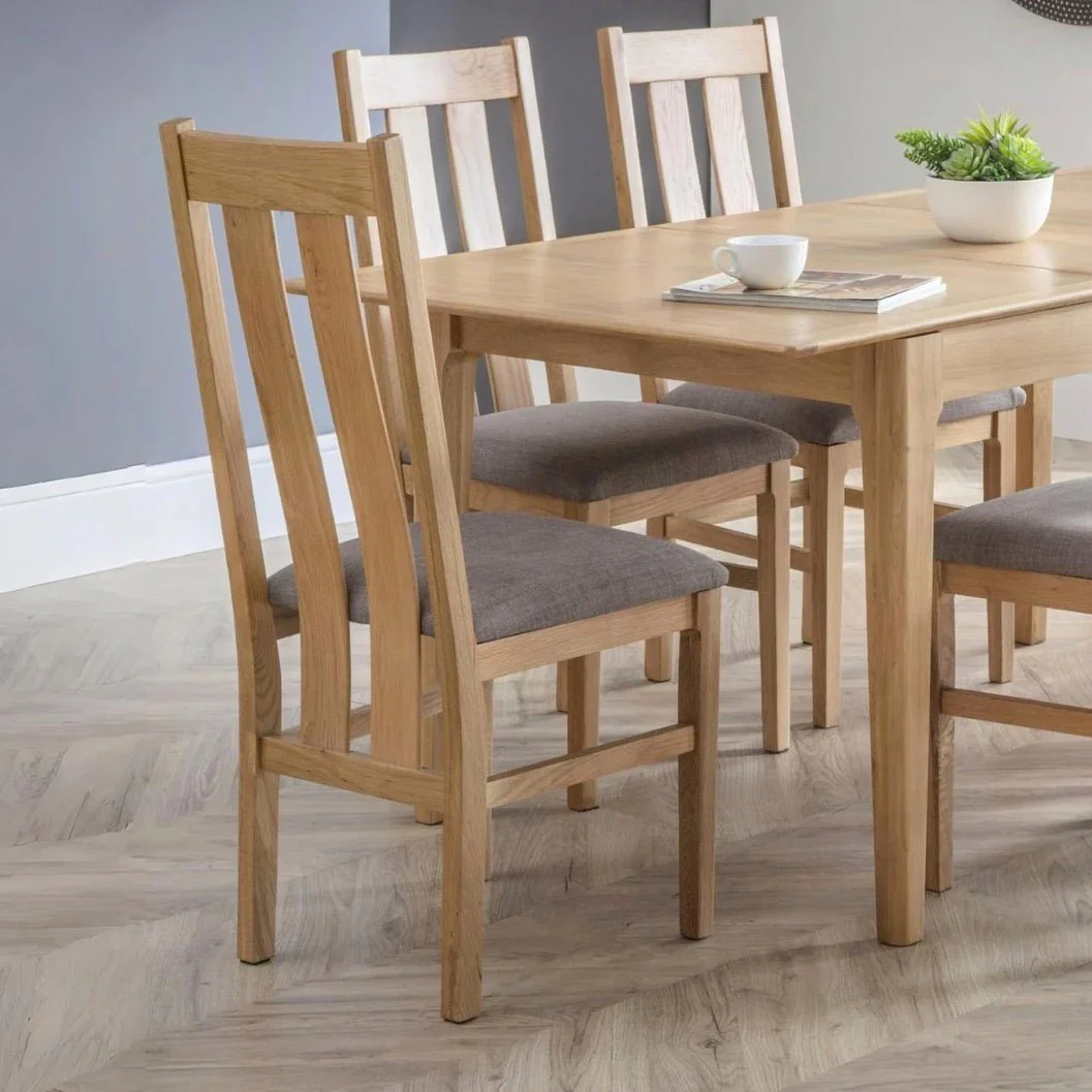 Cotswold Oak Dining Chairs (Pair) - Image 7