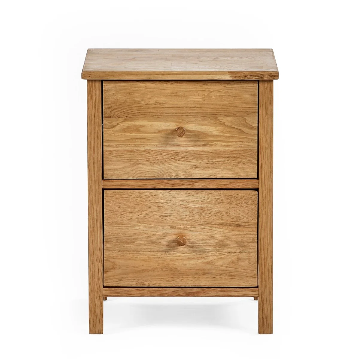Coxmoor 2 Drawer Bedside - Oak - Image 4
