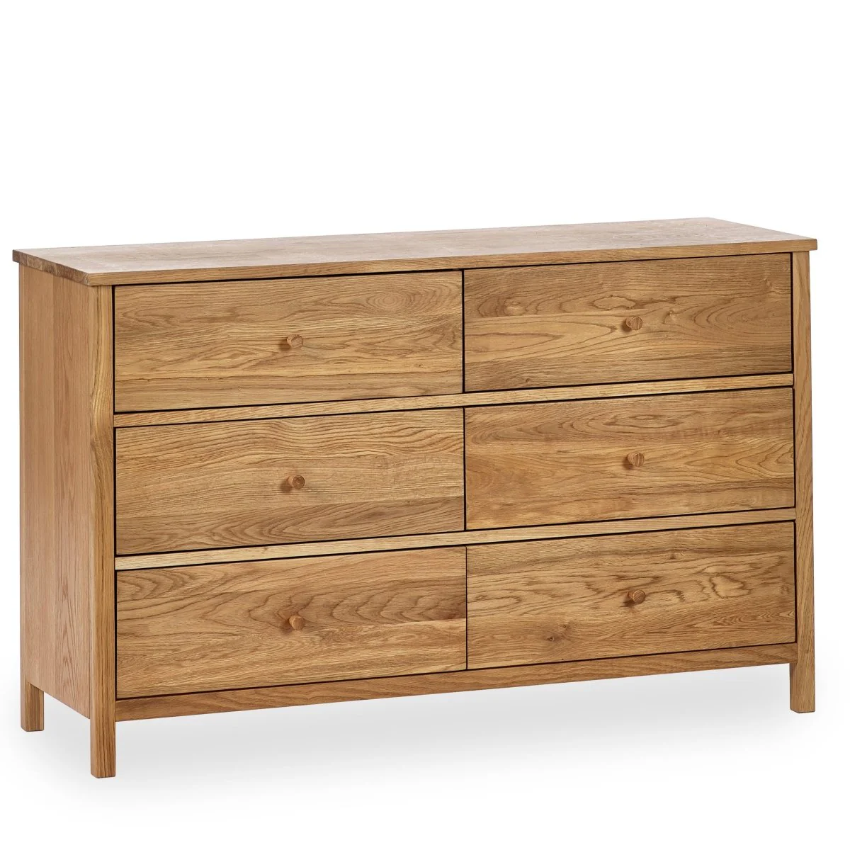 Coxmoor 6 Drawer Chest - Oak - Image 3