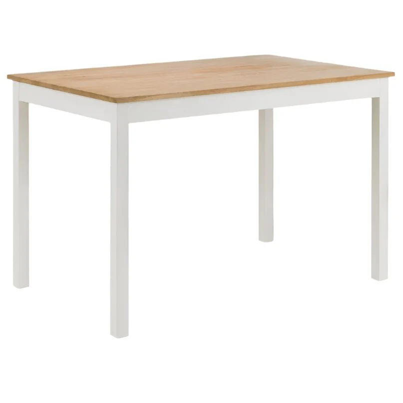Coxmoor Rectangular Dining Table - Ivory & Oak - Image 2