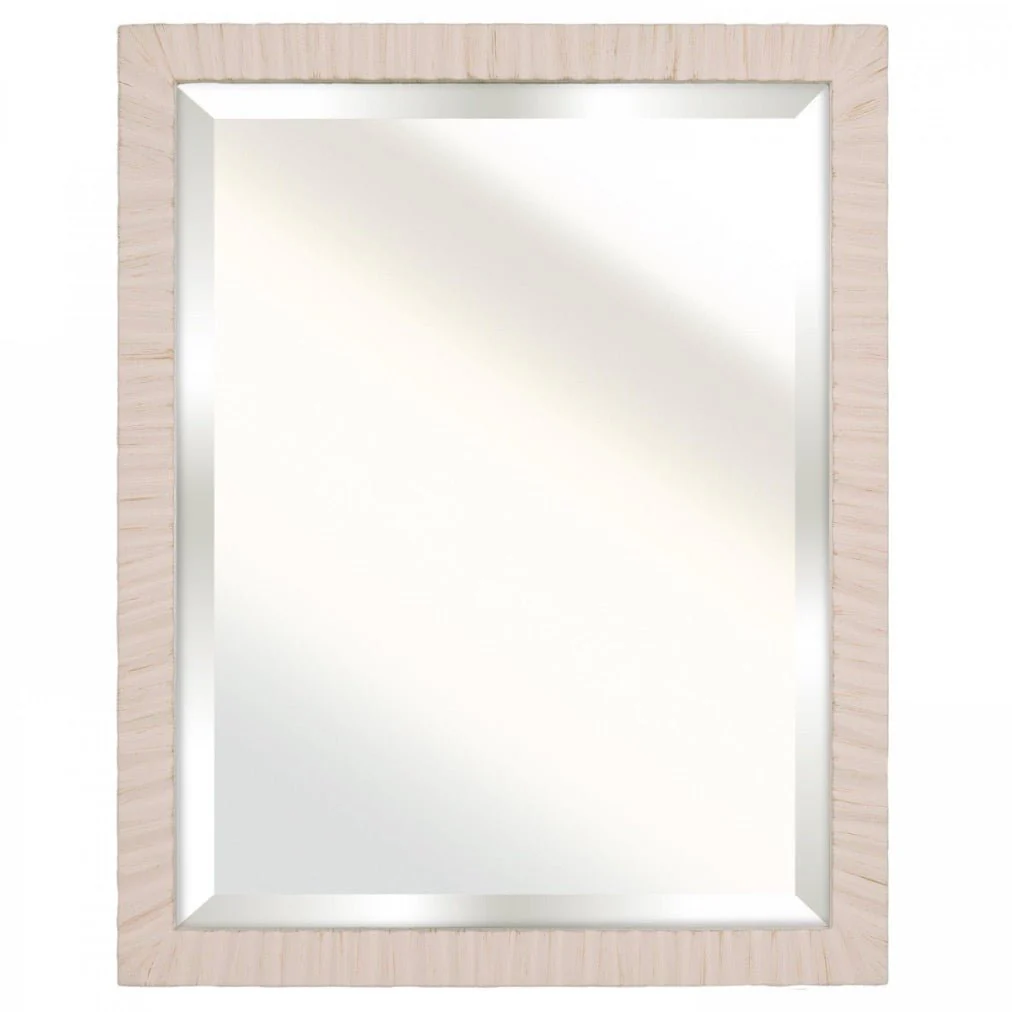 Cromer Rectangle Wall Mirror - Pink - Image 2