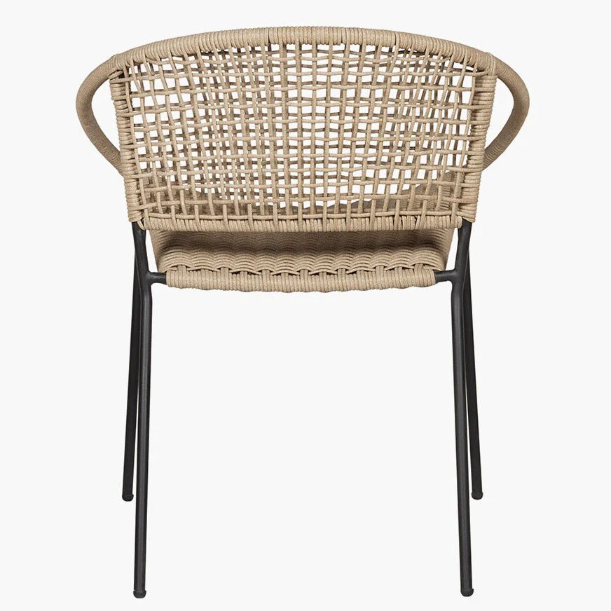Dakota 2 Seater Bistro & Table Set - Natural - Image 9