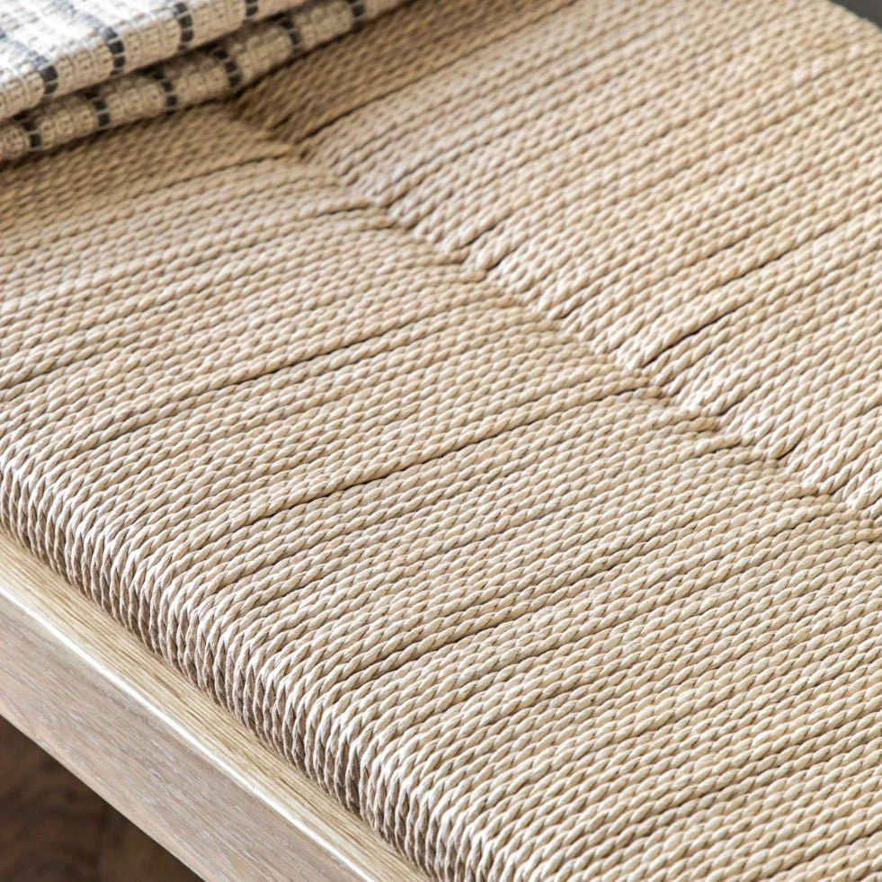 Eton Rope Bench - Natural - Image 2