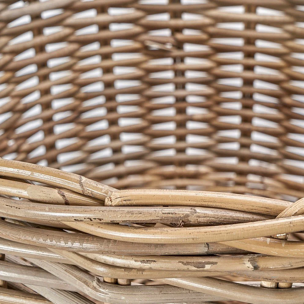 Grey Kubu Round Baskets - Set of 2 - Image 4
