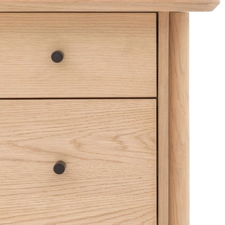 Hatfield Oak 5 Drawer Chest - Image 7