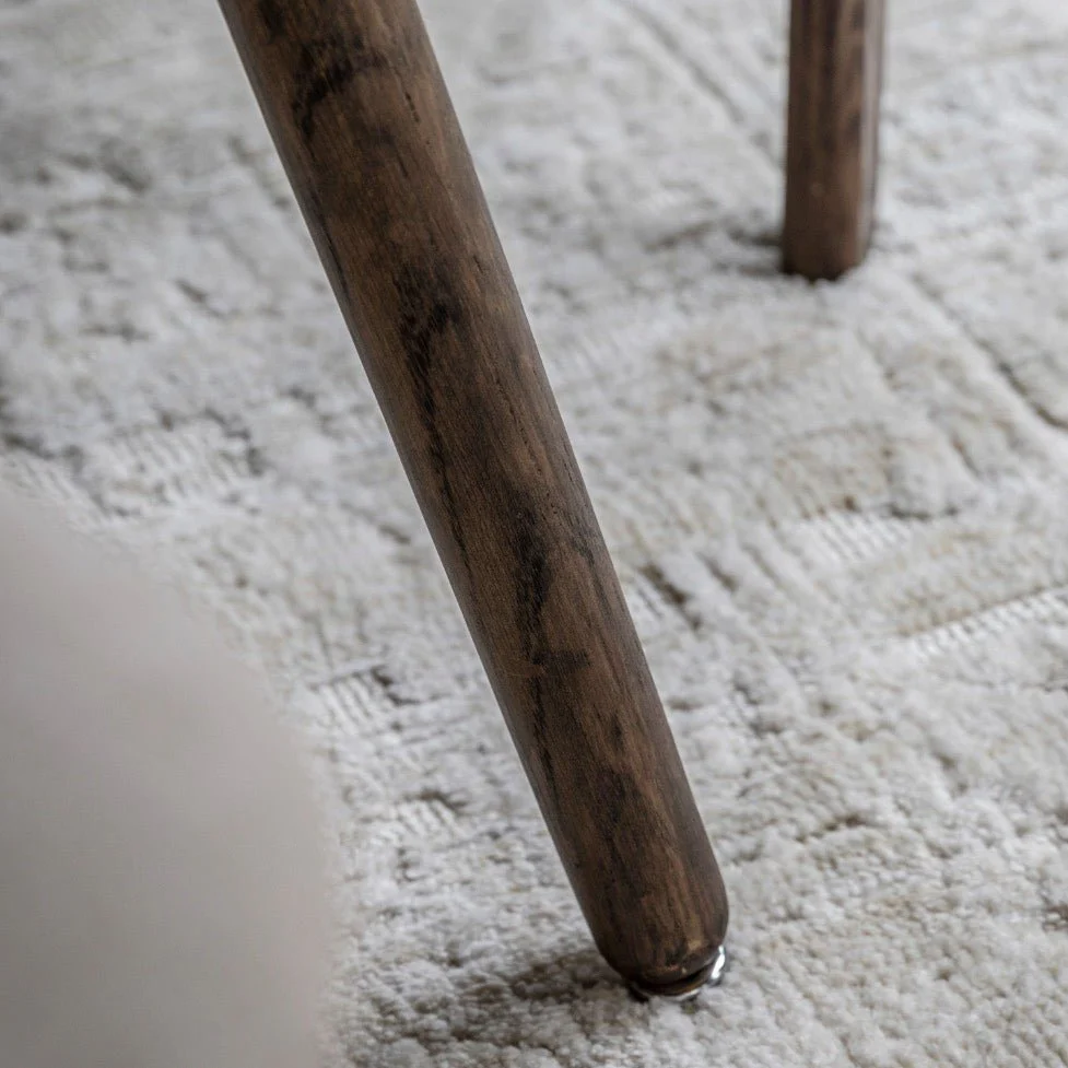 Hatfield Smoked Oak Square Dining Table - Image 4