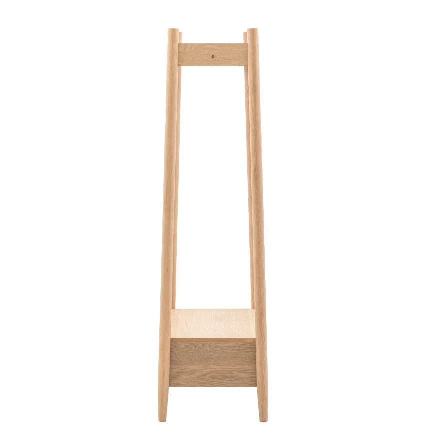 Hatfield Oak Open Wardrobe - Image 5