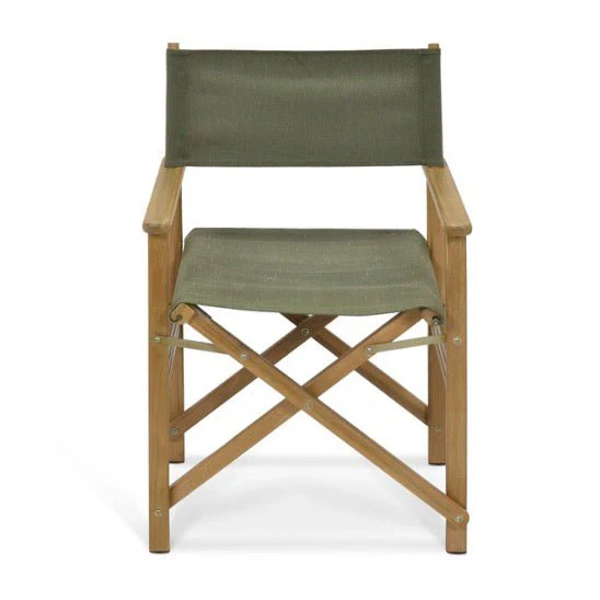 Hayle Director's Chair - Olive Green - Image 3