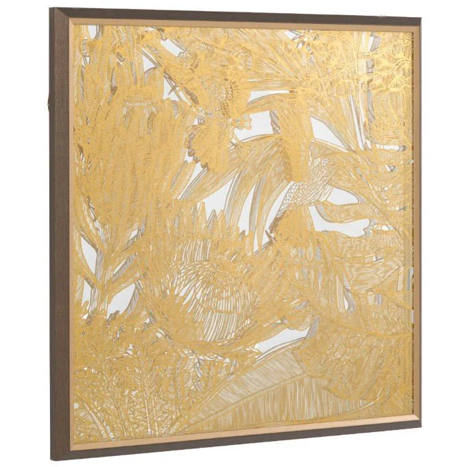 Hummingbird Dance II Mirror Framed Art by Esme Lintin - Image 2