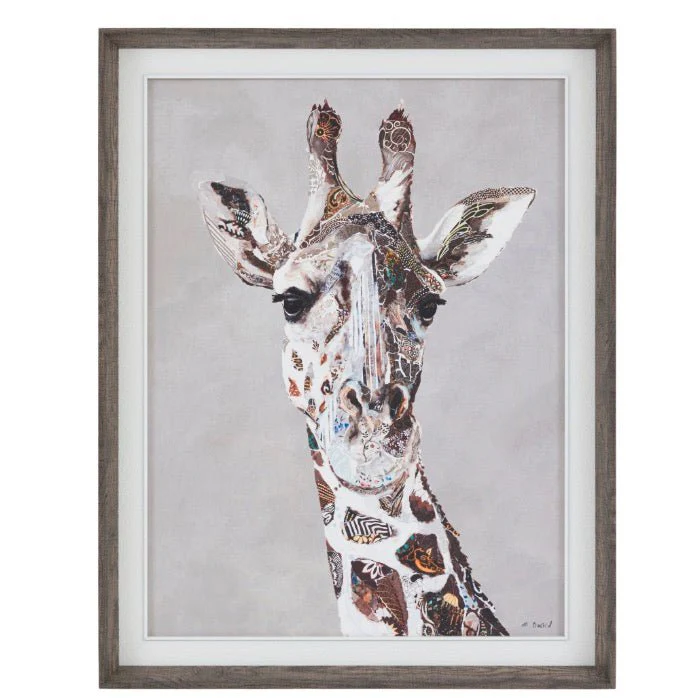 In the Wild I - Giraffe by Marie Bastid