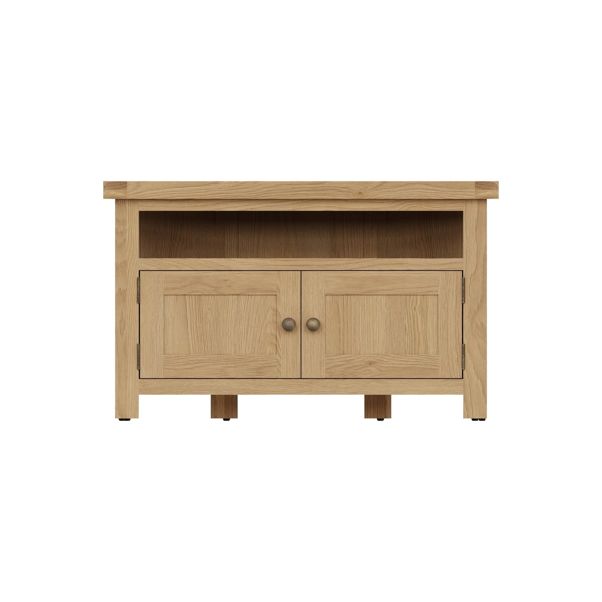 Kirdford Oak Corner TV Unit - Image 9