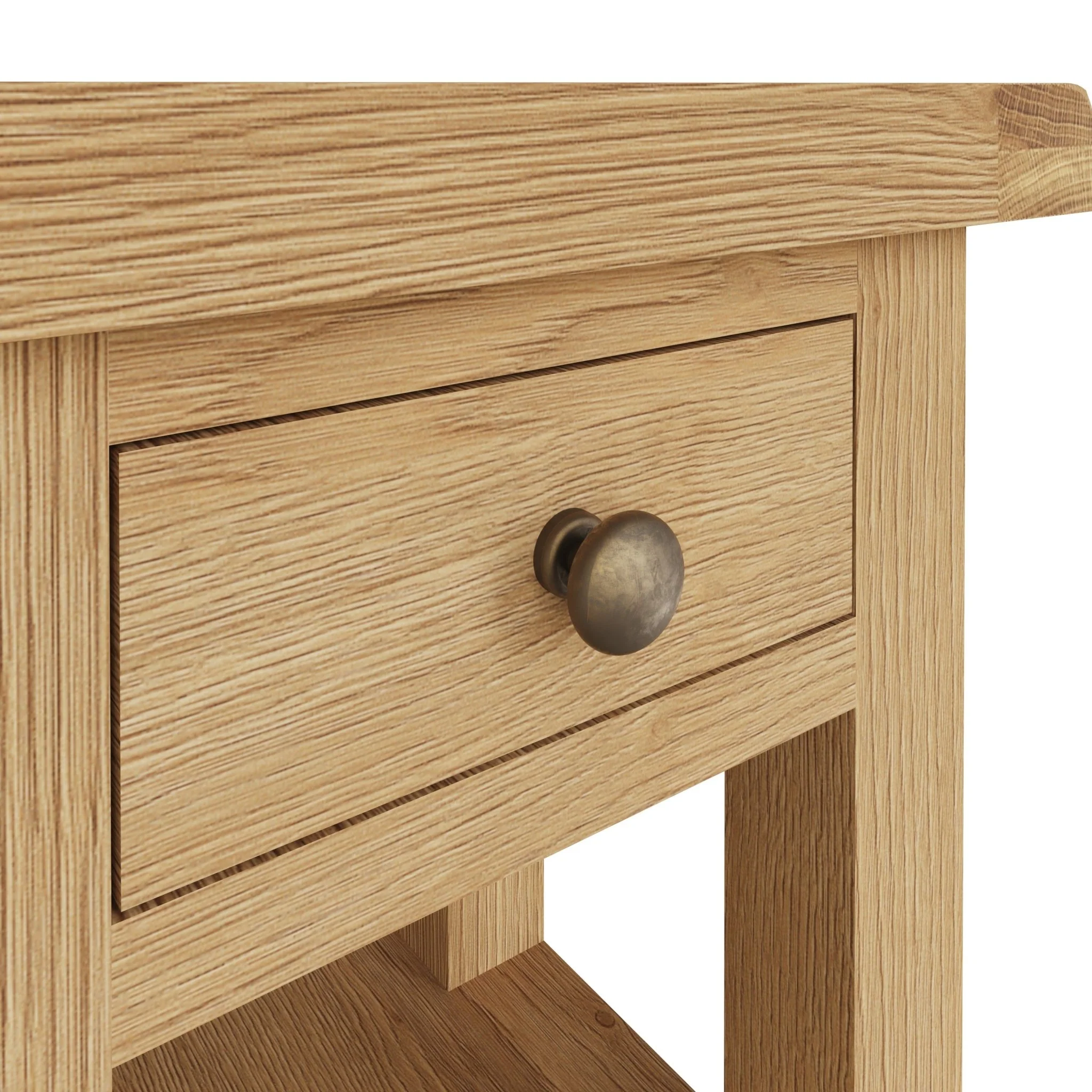 Kirdford Oak Side Table - Image 6