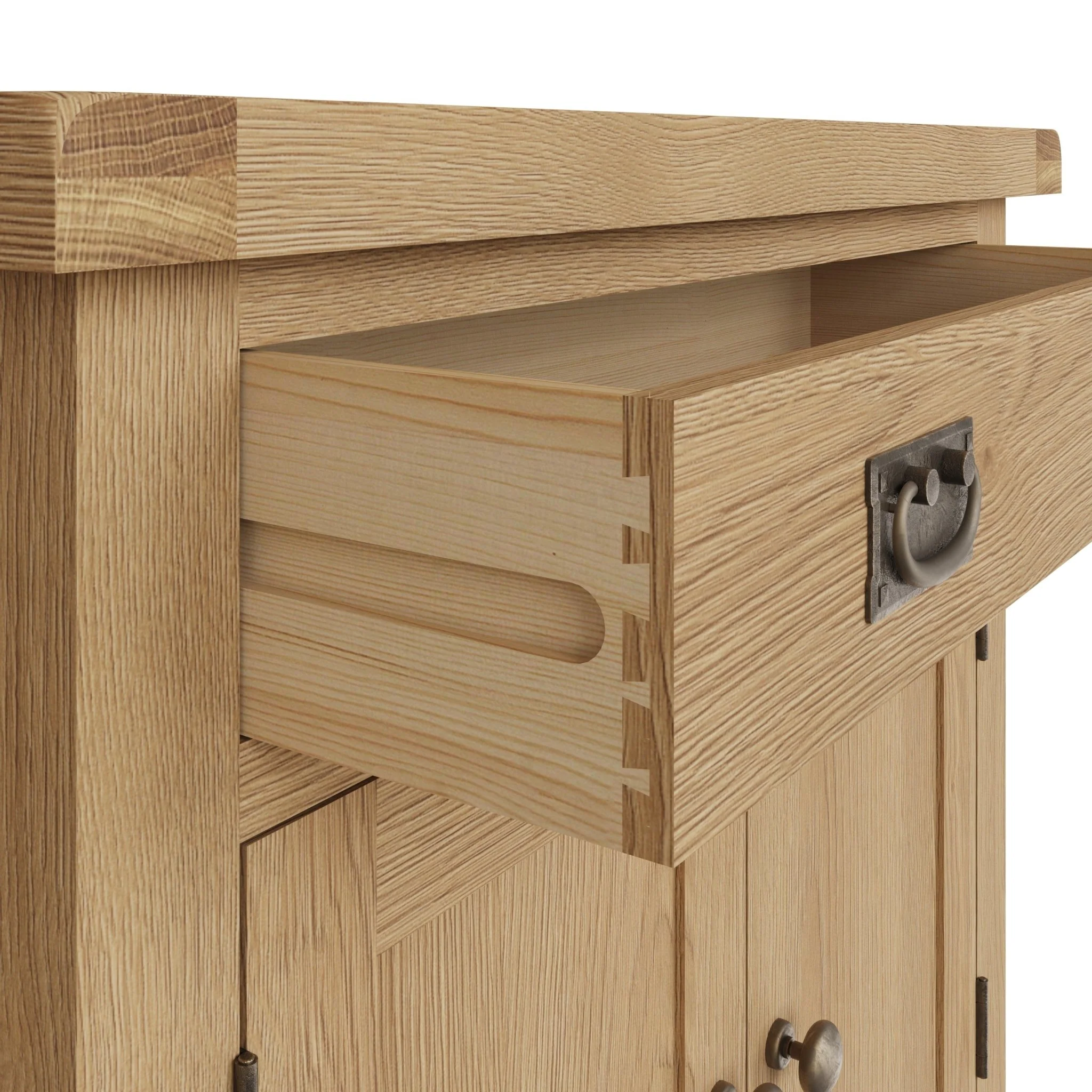 Kirdford Oak Small Sideboard - Image 4