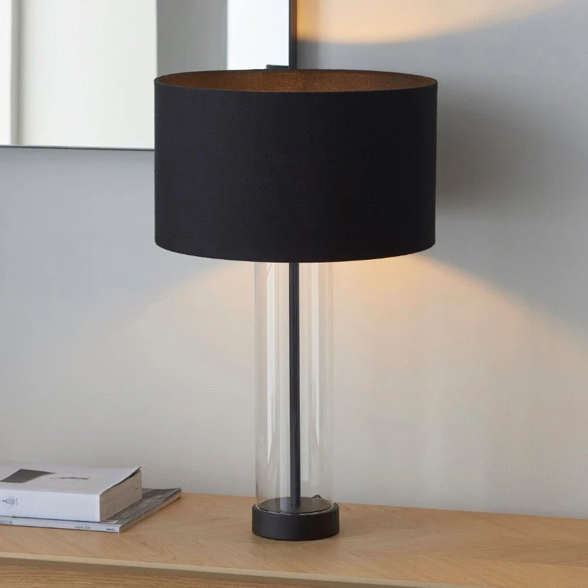 Lessina Table Lamp - Black - Image 3