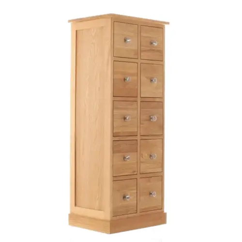 Mobel Oak DVD/CD Storage Drawers - Image 4