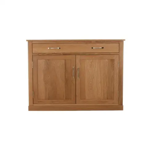 Mobel Oak Hidden Home Office Desk Unit - Image 6
