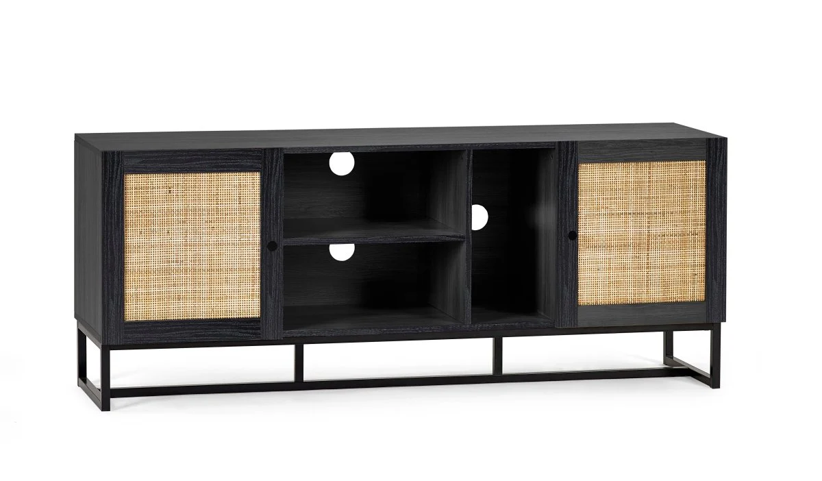 Padstow TV Unit - Black - Image 6