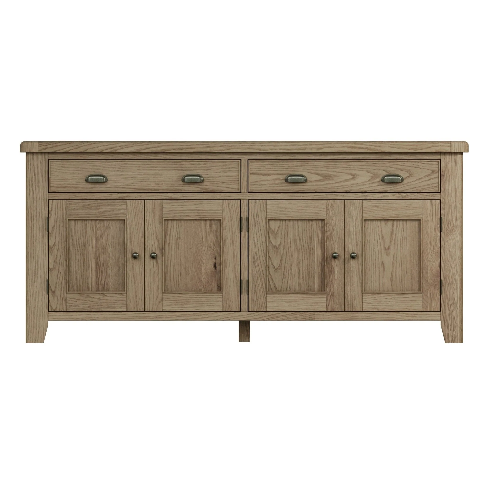Rusper Oak 4 Door Large Sideboard - Image 2