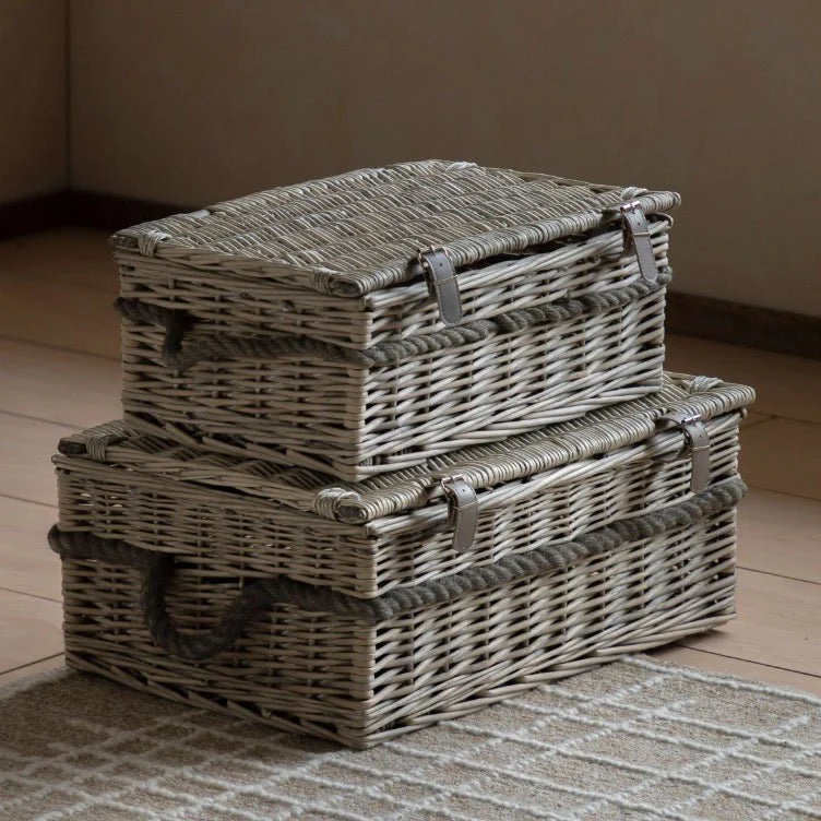 Set of 2 Rivra Lidded Baskets - Image 6
