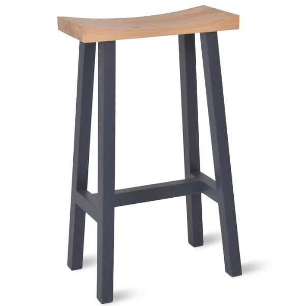 Tall Clockhouse Bar Stool - Carbon - Image 3