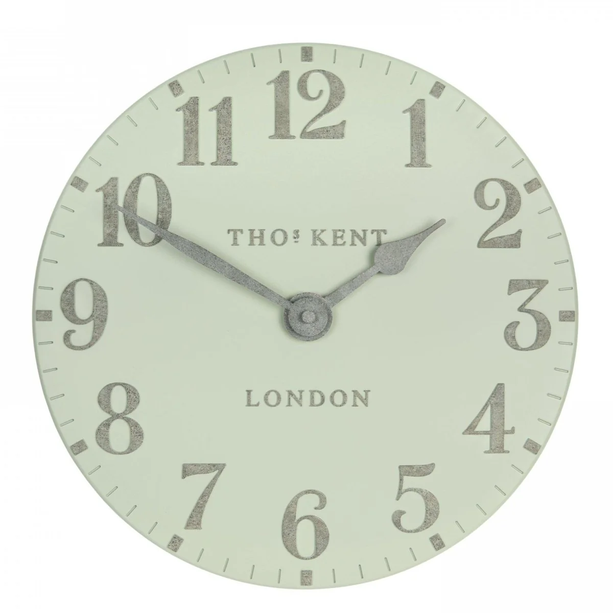 Thomas Kent Arabic Wall Clock - Pearl Green (30cm/12")