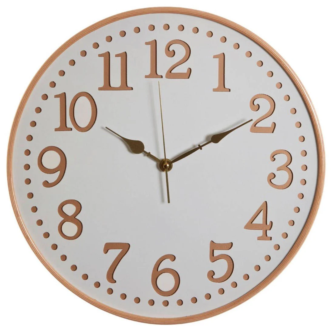 Vitus White & Gold Wall Clock (40cm) - Image 2