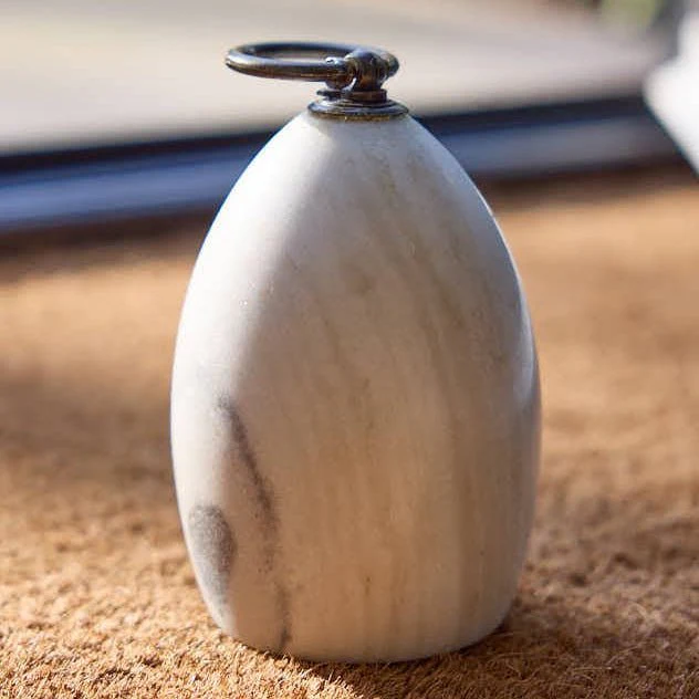 White Marble Door Stop - Image 2
