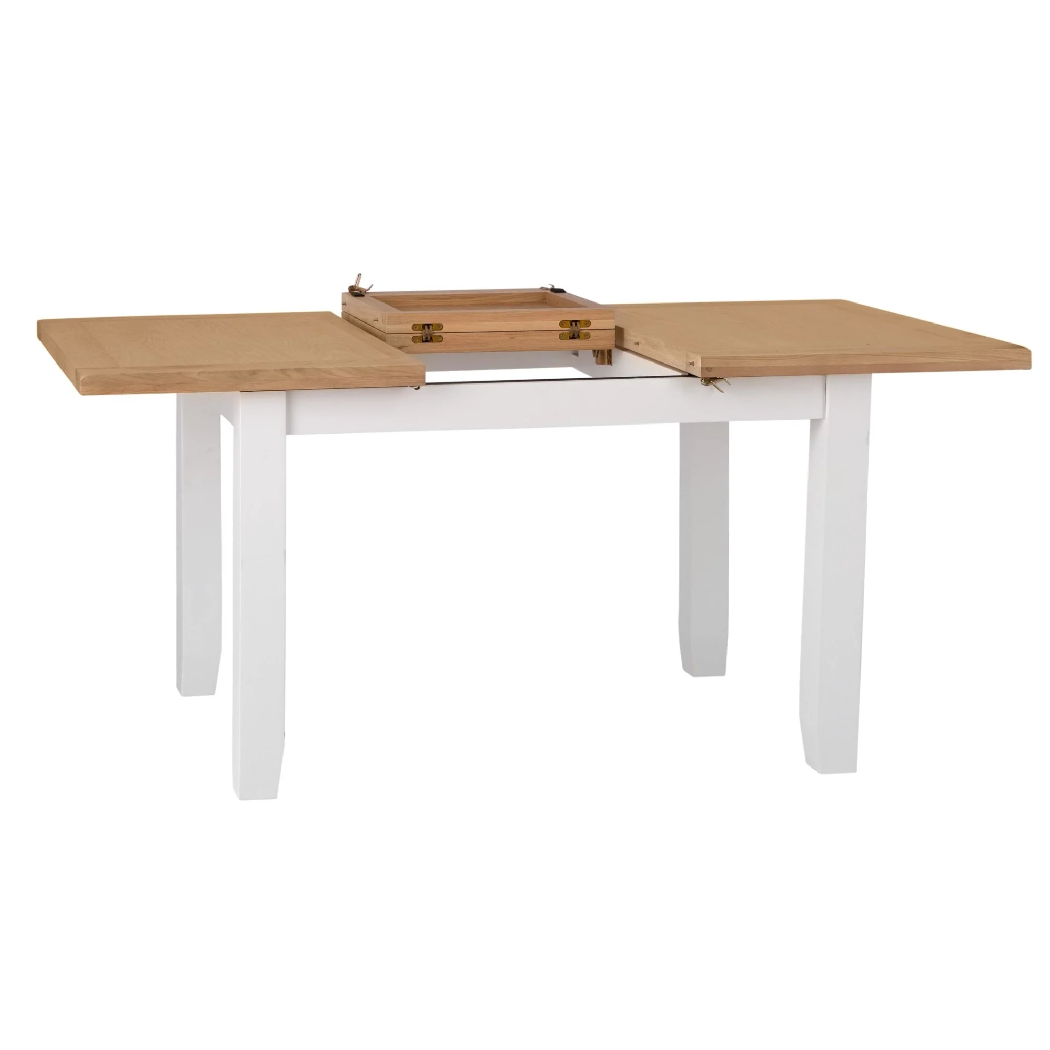 Windsor White Butterfly Extending Dining Table - 1.2m - Image 5