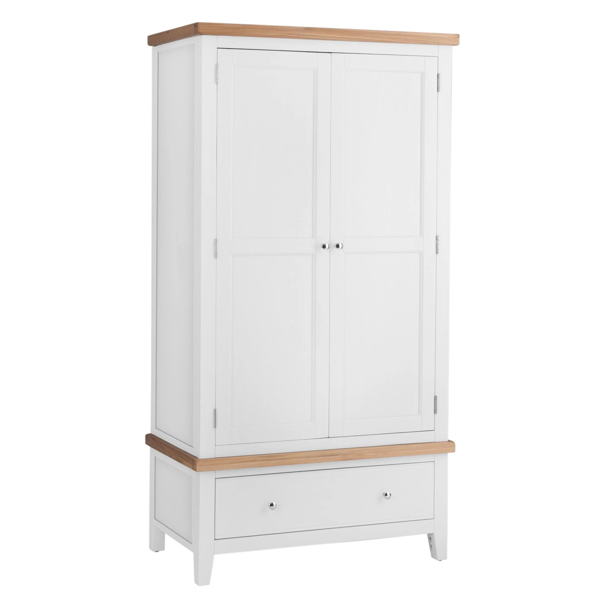 Windsor White 2 Door Wardrobe - Image 2