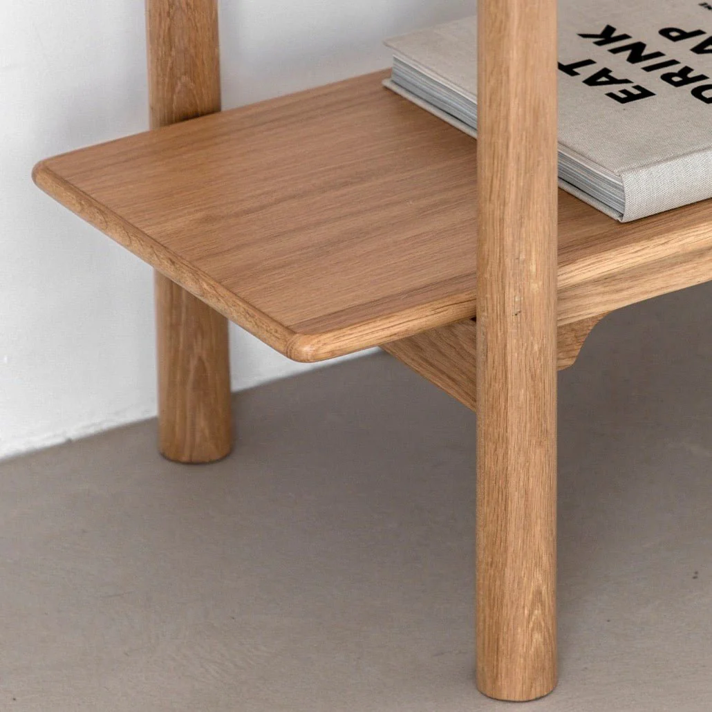 Wycombe Open Shelving Display - Oak - Image 4