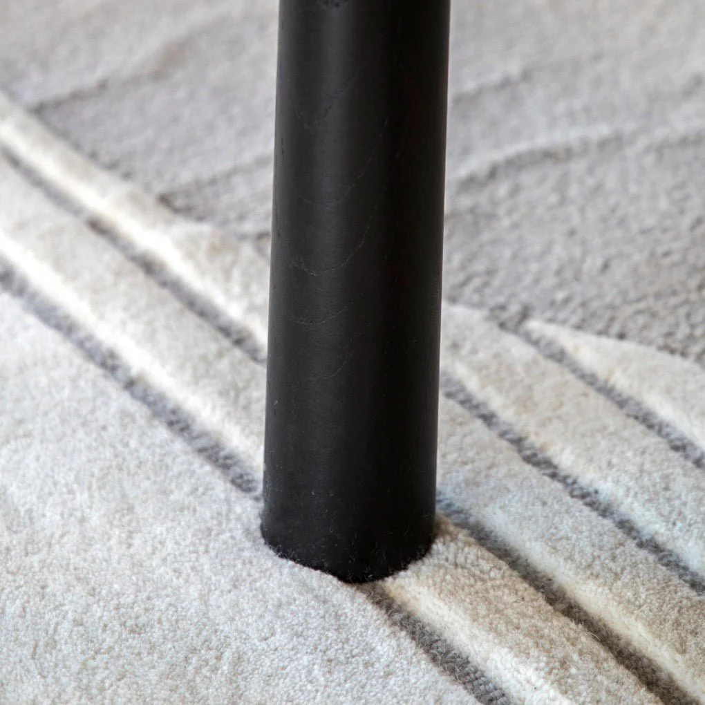 Wycombe Rectangle Dining Table - Black - Image 4