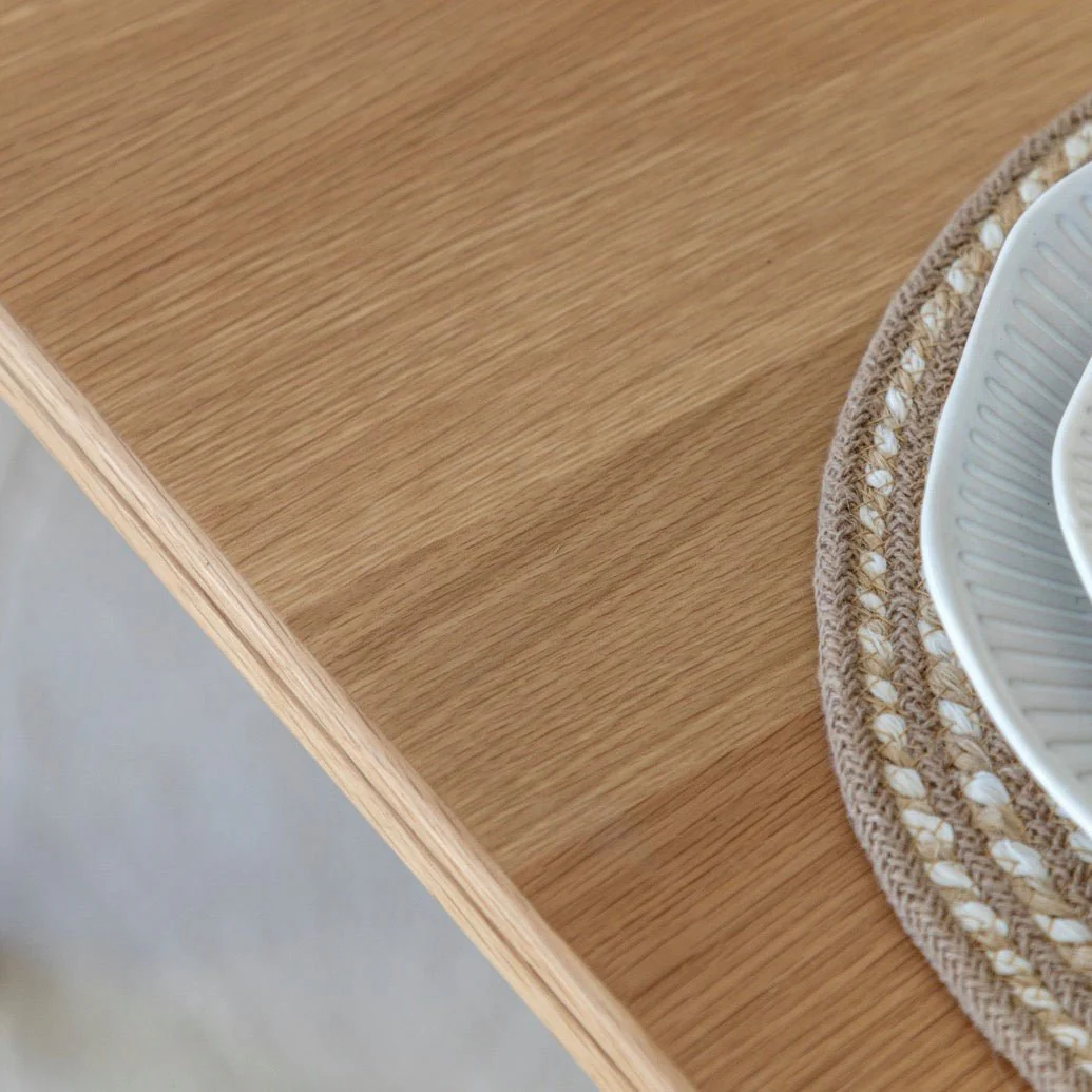 Wycombe Rectangle Extending Dining Table - Oak - Image 6